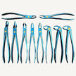 MaxComf Extraction Forceps Set