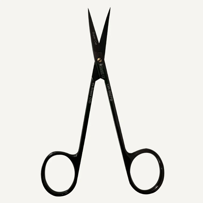 Black Iris Scissors Curved, 115mm