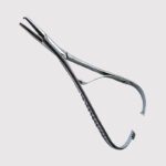 Elastic Placing Mathieu Pliers With Hook Tip