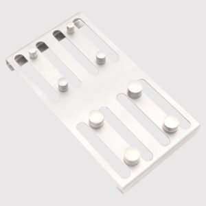 Rubber Dam Clamp Organizing Board For 8 Pcs