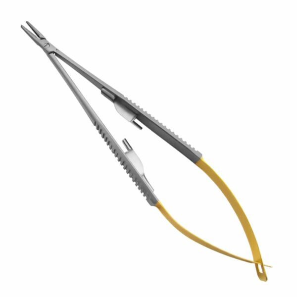 Castroviejo Needle Holder TC Straight 18cm