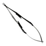 Castroviejo Micro Needle Holder TC STR 18cm Titanium Black